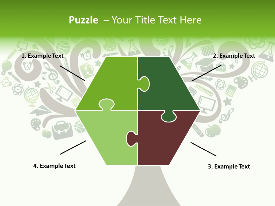 Colorful Bloom Flower PowerPoint Template