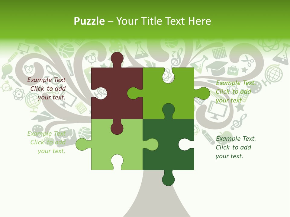 Colorful Bloom Flower PowerPoint Template