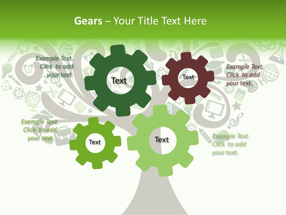 Colorful Bloom Flower PowerPoint Template