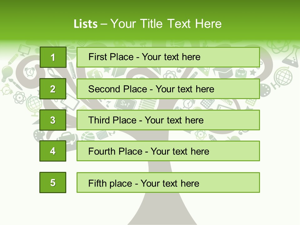 Colorful Bloom Flower PowerPoint Template