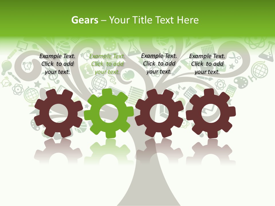 Colorful Bloom Flower PowerPoint Template