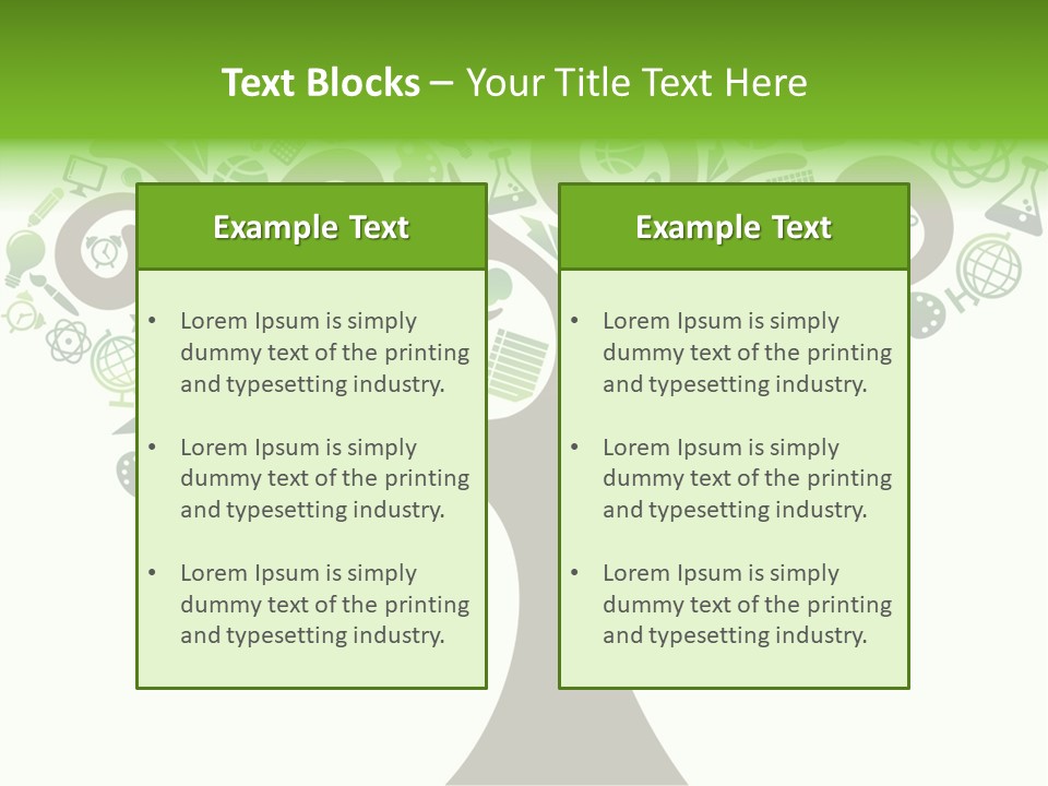 Colorful Bloom Flower PowerPoint Template