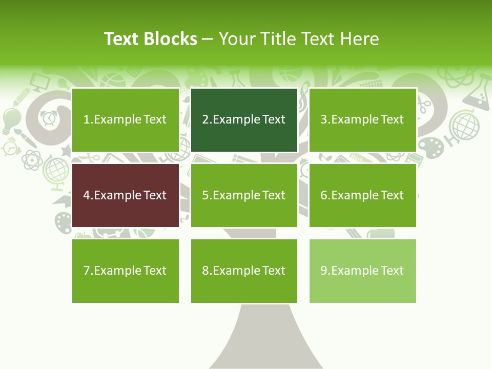 Colorful Bloom Flower PowerPoint Template