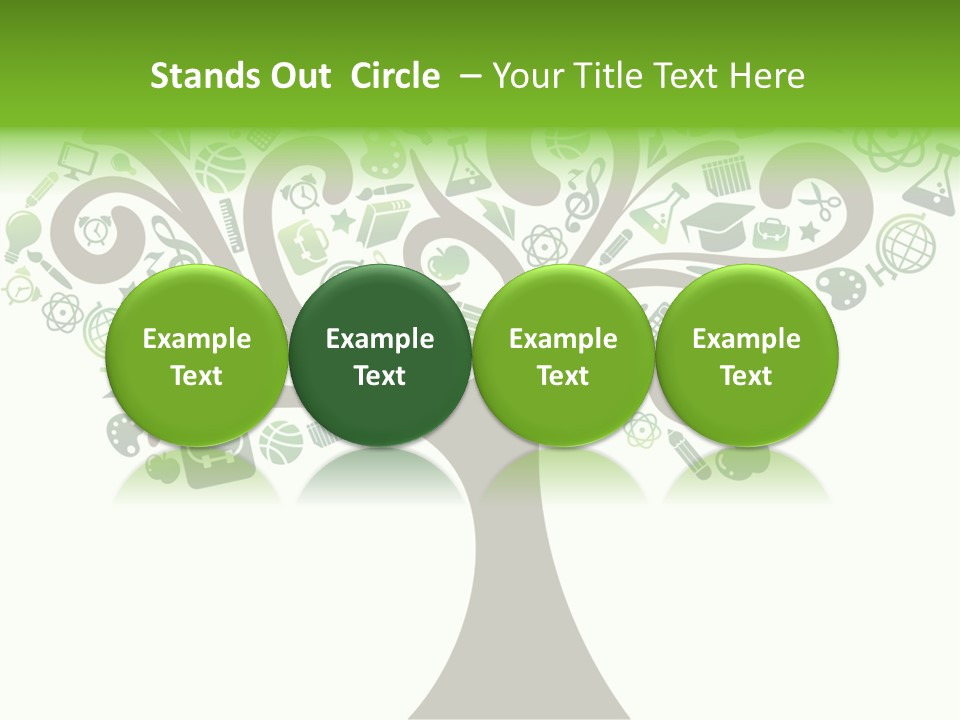 Colorful Bloom Flower PowerPoint Template