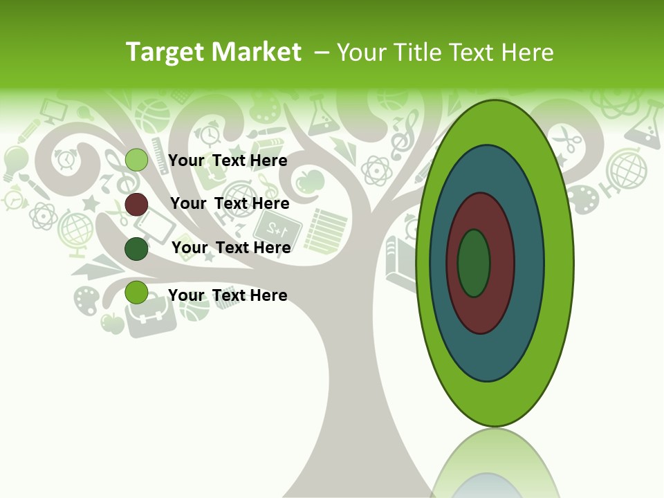 Colorful Bloom Flower PowerPoint Template