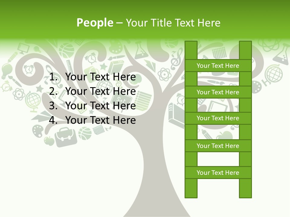 Colorful Bloom Flower PowerPoint Template