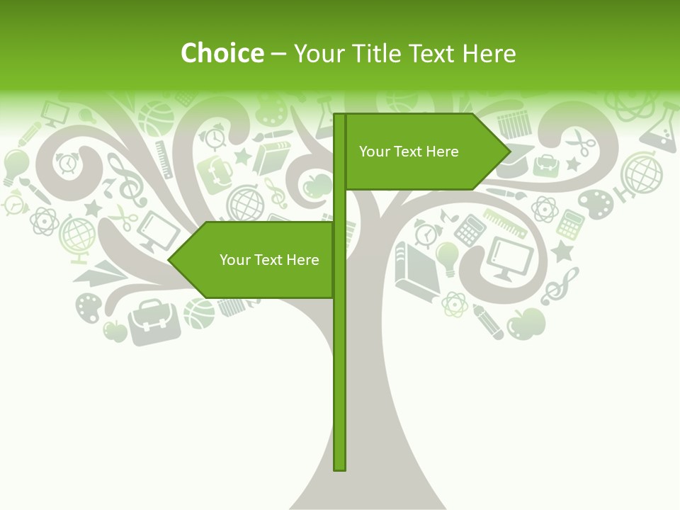 Colorful Bloom Flower PowerPoint Template