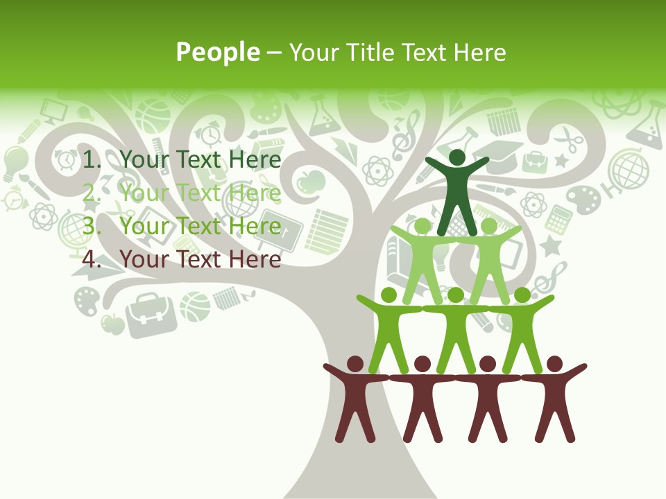 Colorful Bloom Flower PowerPoint Template