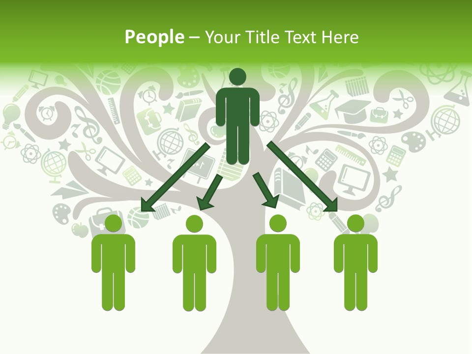 Colorful Bloom Flower PowerPoint Template