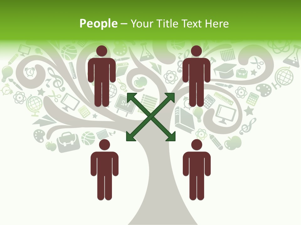 Colorful Bloom Flower PowerPoint Template