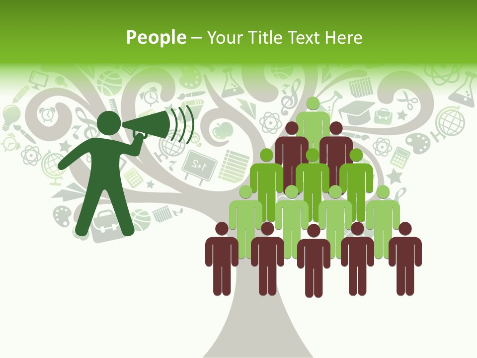 Colorful Bloom Flower PowerPoint Template