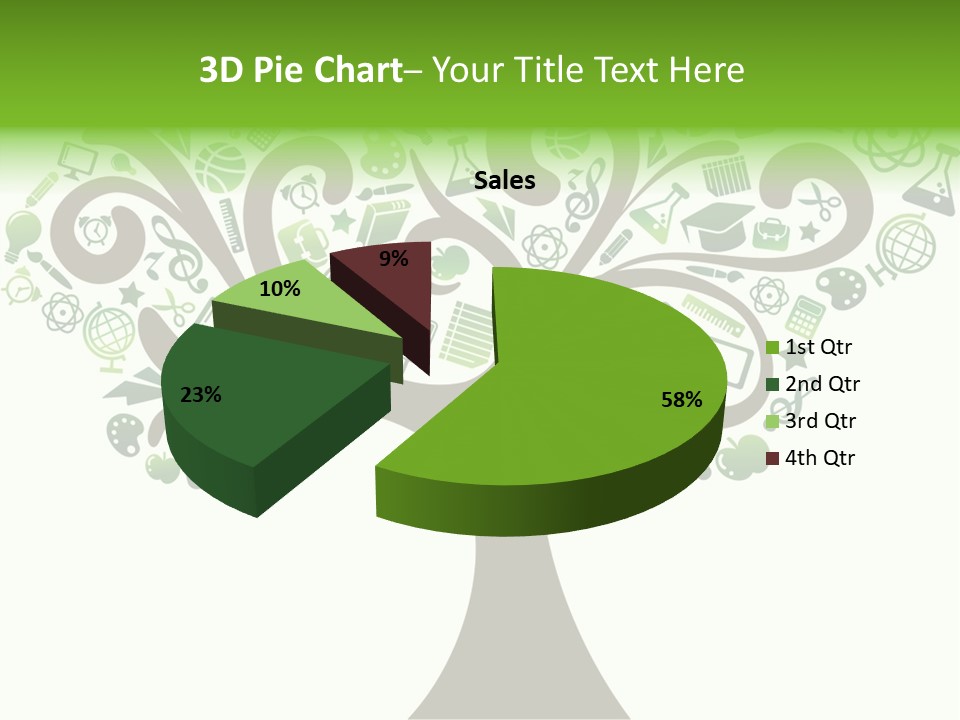 Colorful Bloom Flower PowerPoint Template