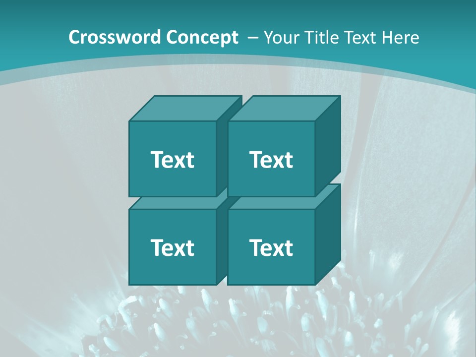 Colorful Bloom Flower PowerPoint Template