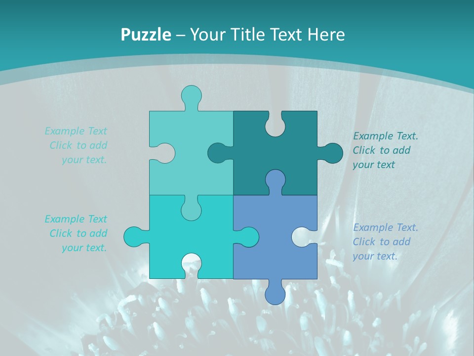 Colorful Bloom Flower PowerPoint Template