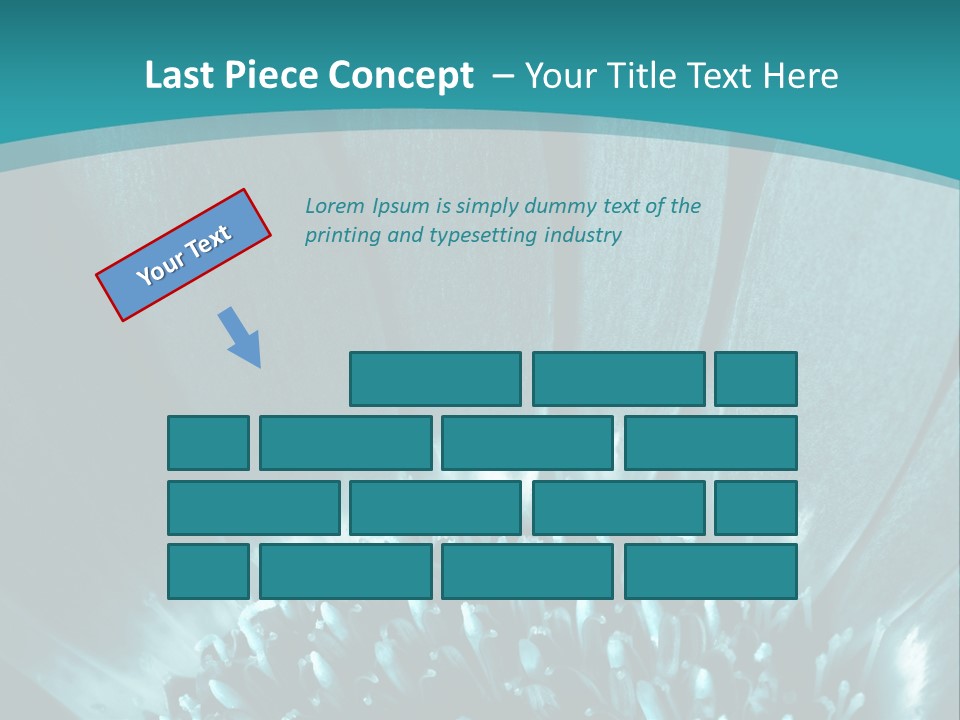 Colorful Bloom Flower PowerPoint Template