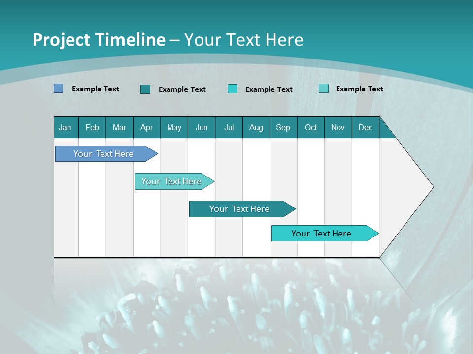 Colorful Bloom Flower PowerPoint Template