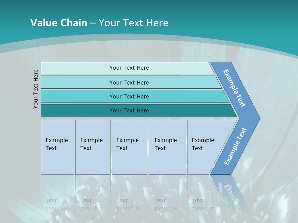 Colorful Bloom Flower PowerPoint Template