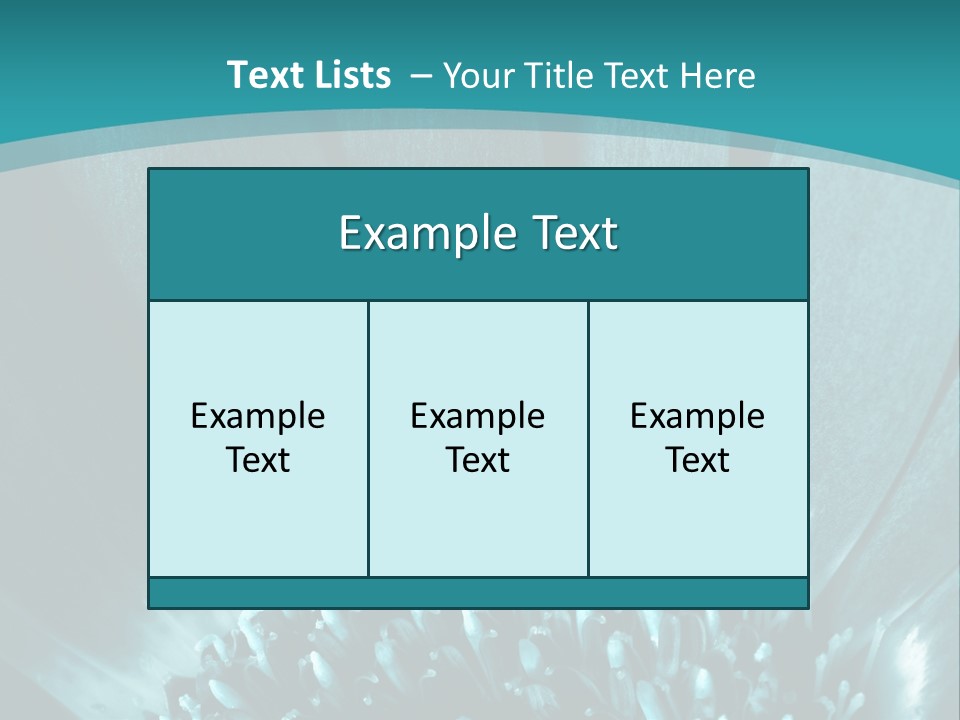 Colorful Bloom Flower PowerPoint Template