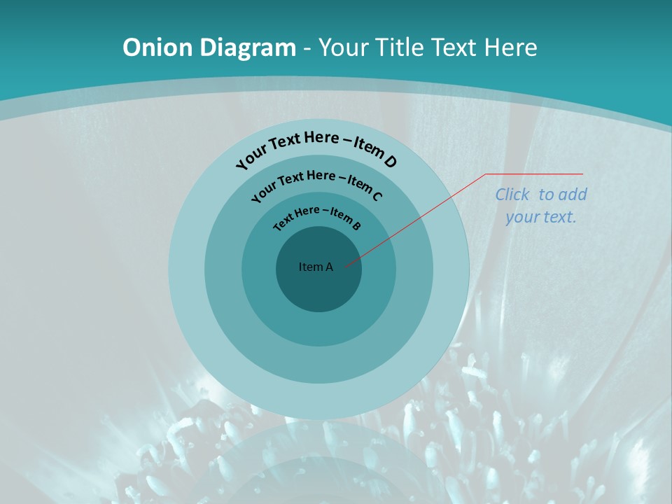 Colorful Bloom Flower PowerPoint Template