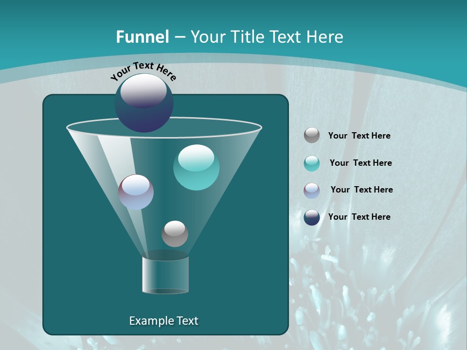 Colorful Bloom Flower PowerPoint Template