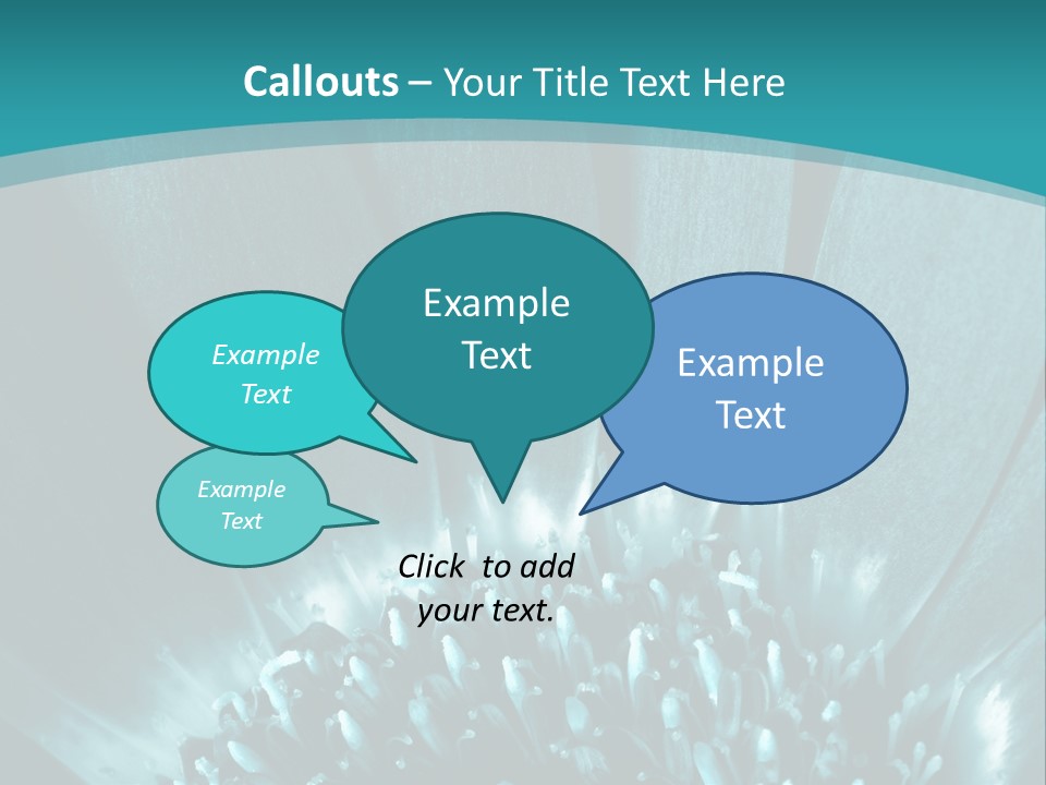 Colorful Bloom Flower PowerPoint Template