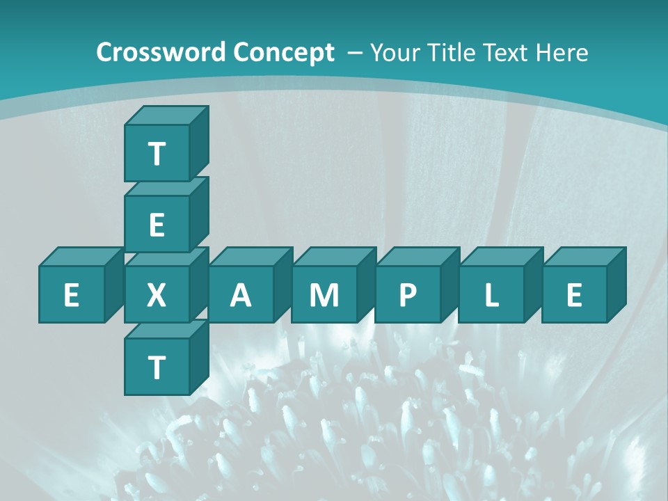 Colorful Bloom Flower PowerPoint Template