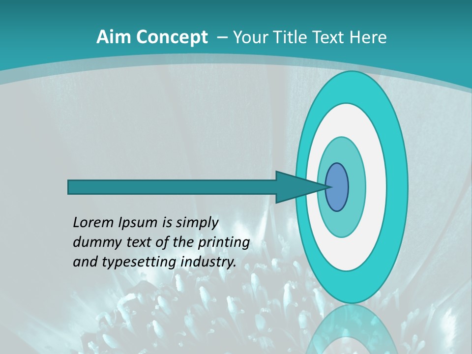 Colorful Bloom Flower PowerPoint Template