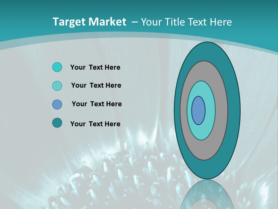 Colorful Bloom Flower PowerPoint Template