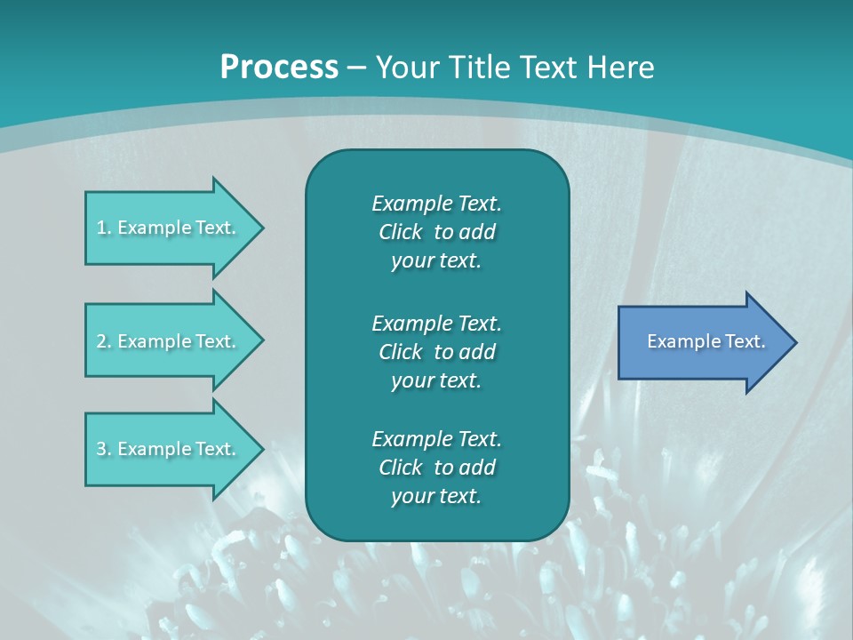 Colorful Bloom Flower PowerPoint Template
