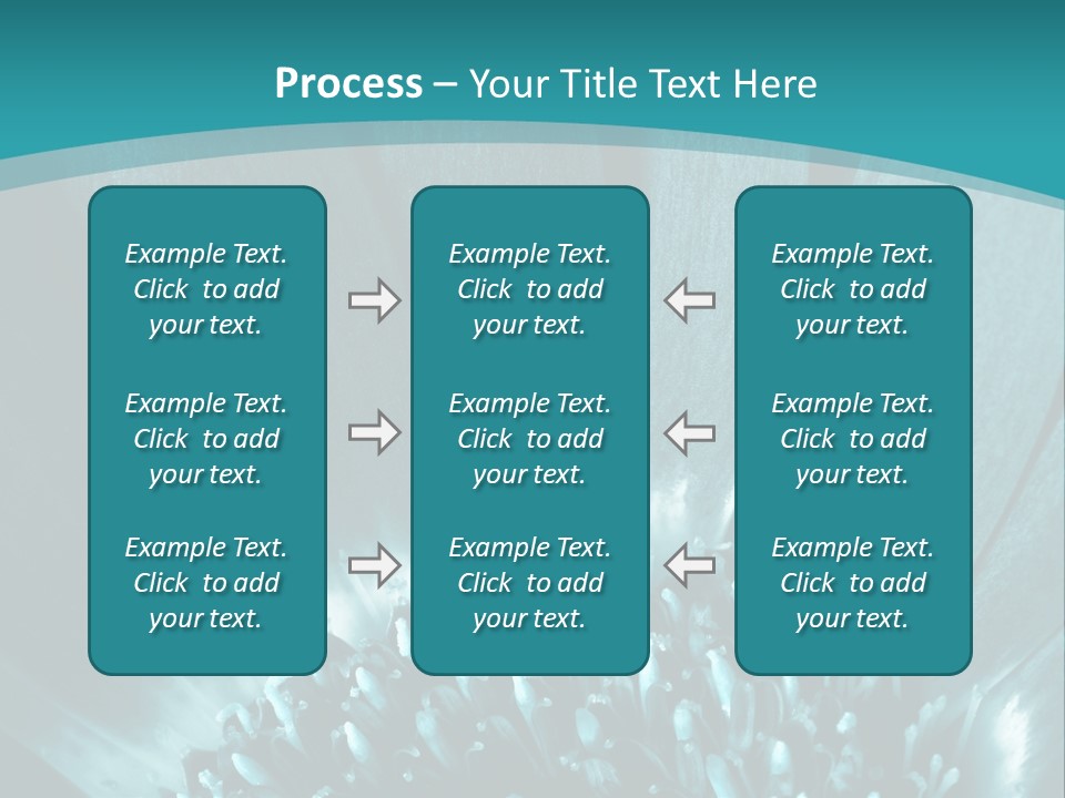 Colorful Bloom Flower PowerPoint Template