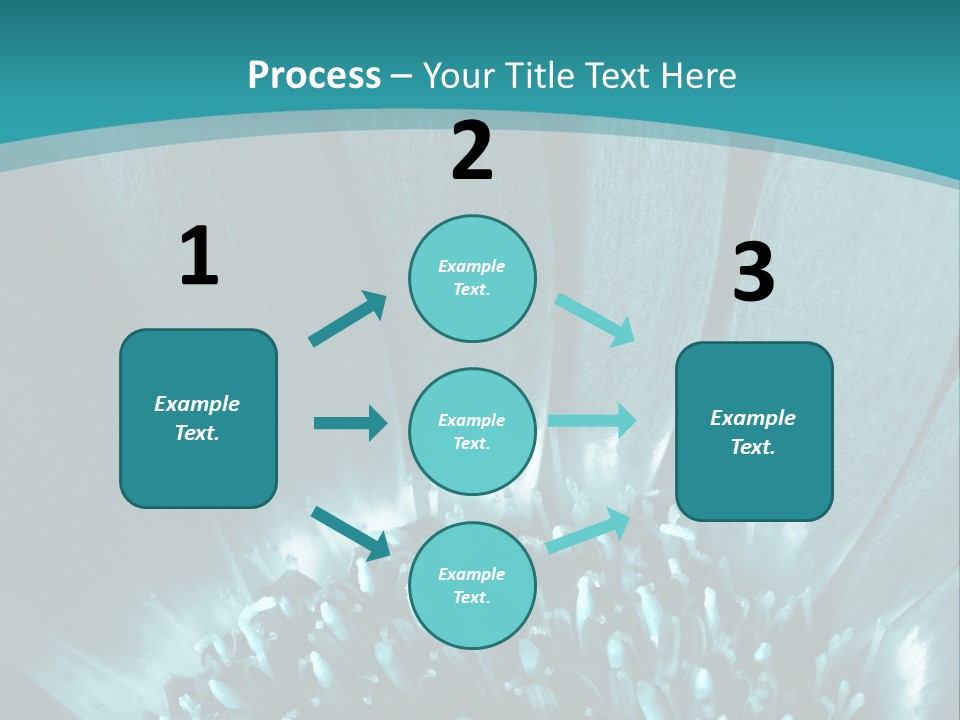 Colorful Bloom Flower PowerPoint Template