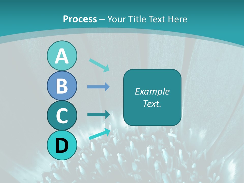 Colorful Bloom Flower PowerPoint Template