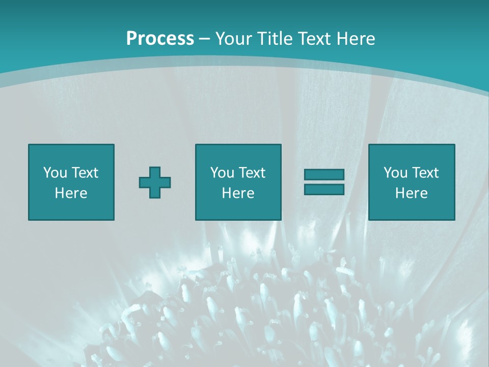 Colorful Bloom Flower PowerPoint Template