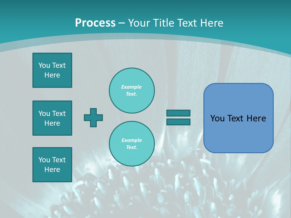 Colorful Bloom Flower PowerPoint Template