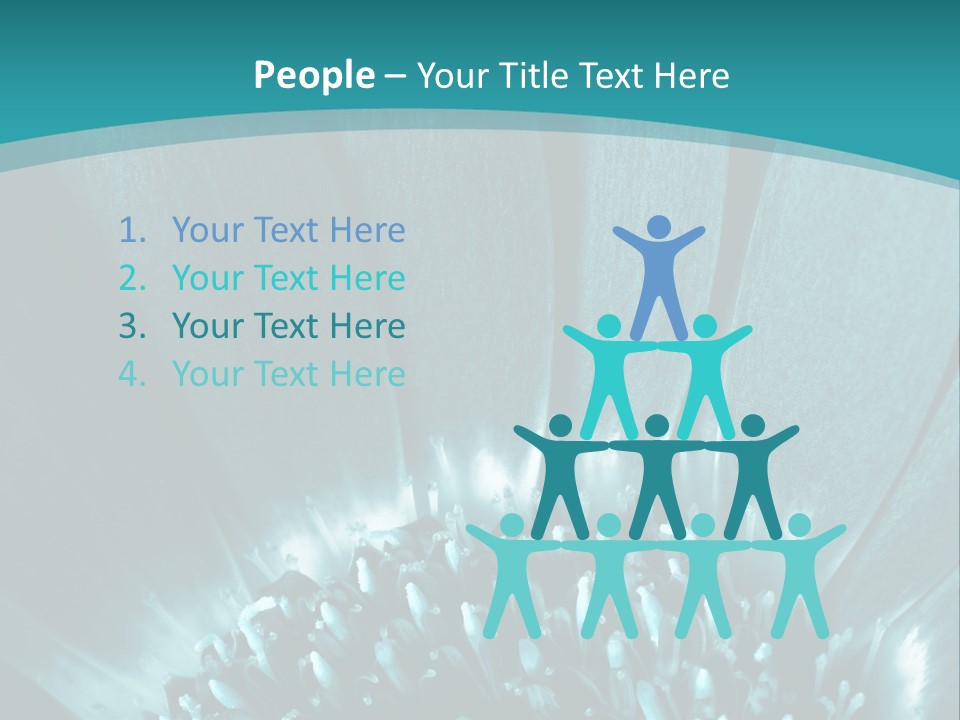 Colorful Bloom Flower PowerPoint Template