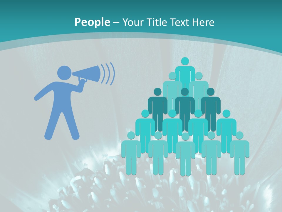 Colorful Bloom Flower PowerPoint Template