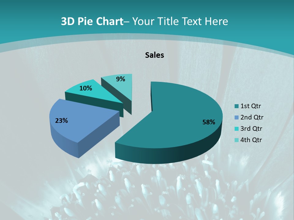 Colorful Bloom Flower PowerPoint Template