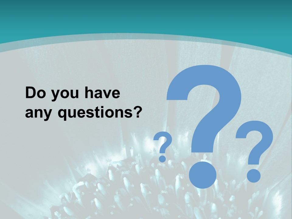 Colorful Bloom Flower PowerPoint Template