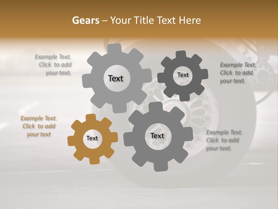 Rubber Metallic Industry PowerPoint Template
