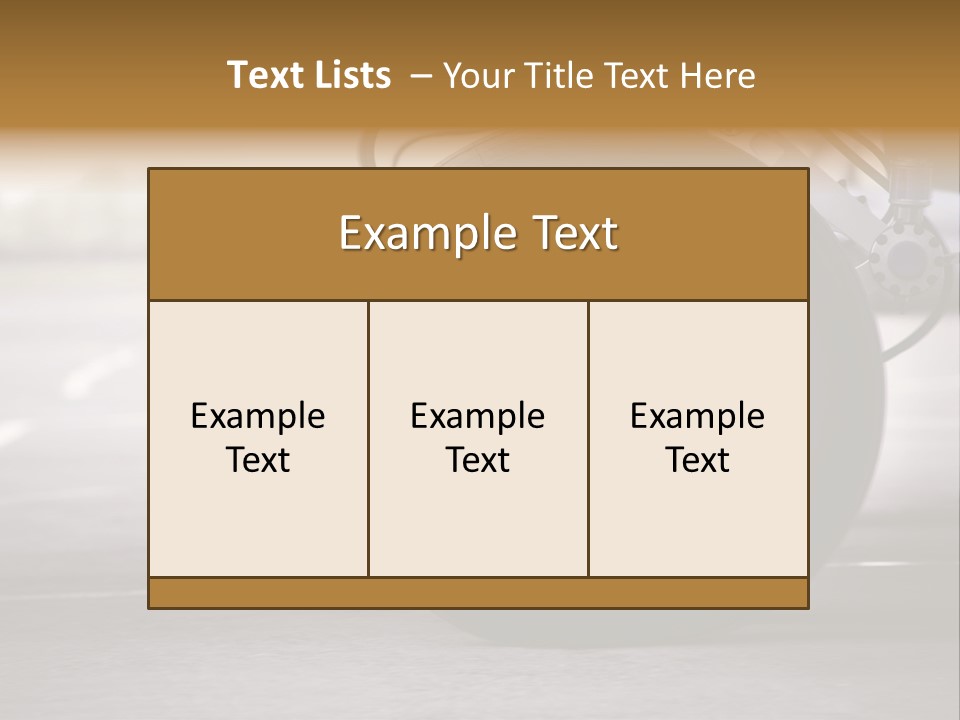 Rubber Metallic Industry PowerPoint Template