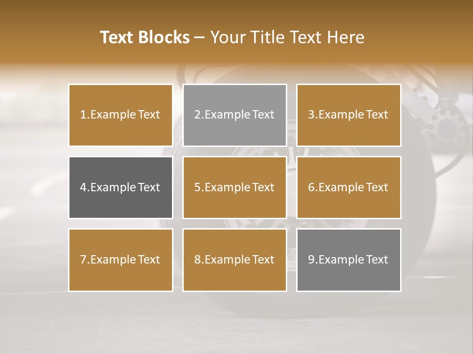 Rubber Metallic Industry PowerPoint Template