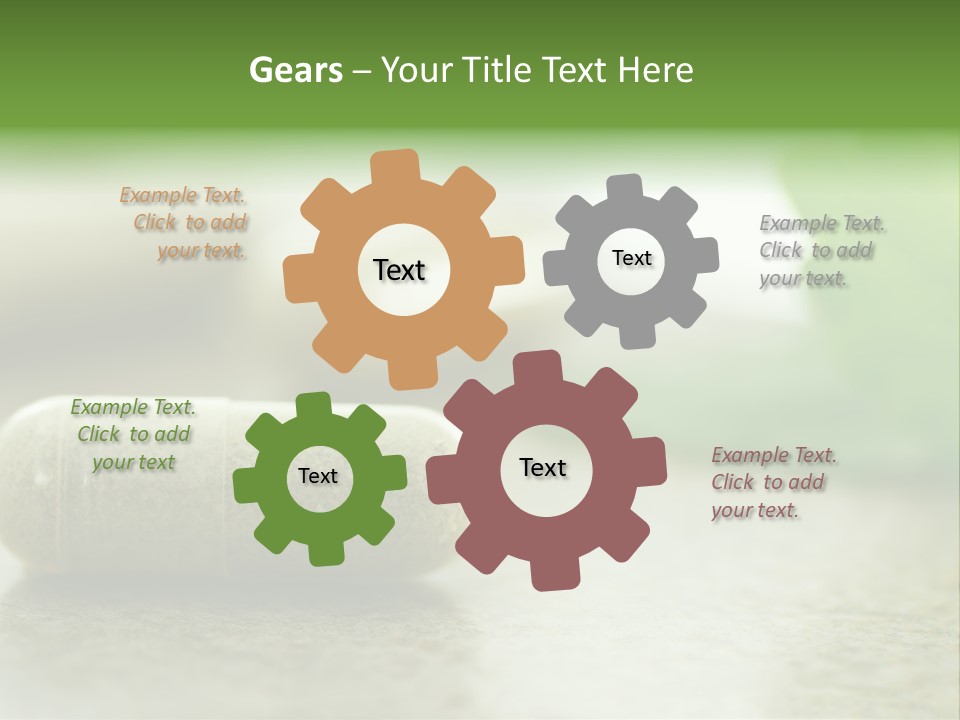 Medicine Brown Herbal Medicine PowerPoint Template