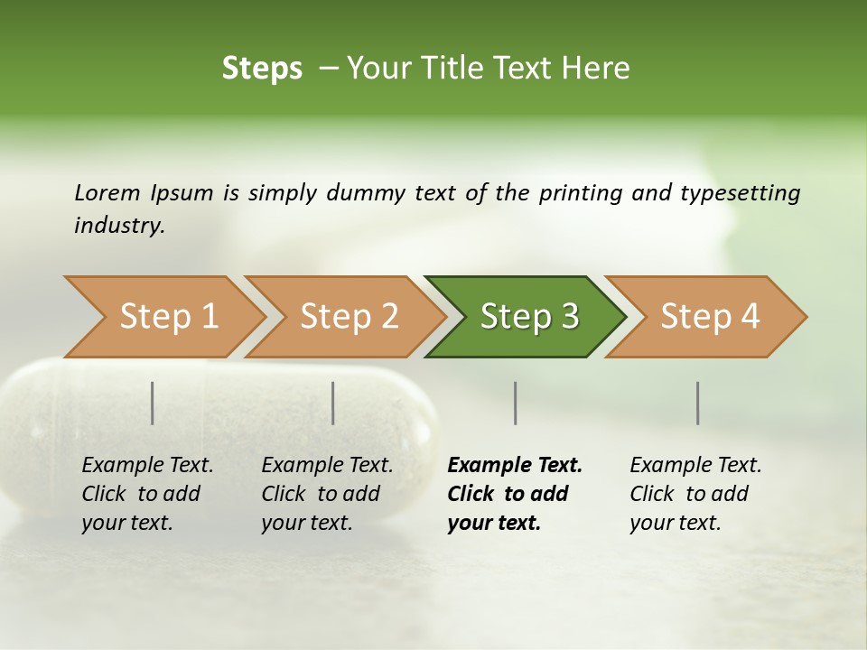 Medicine Brown Herbal Medicine PowerPoint Template