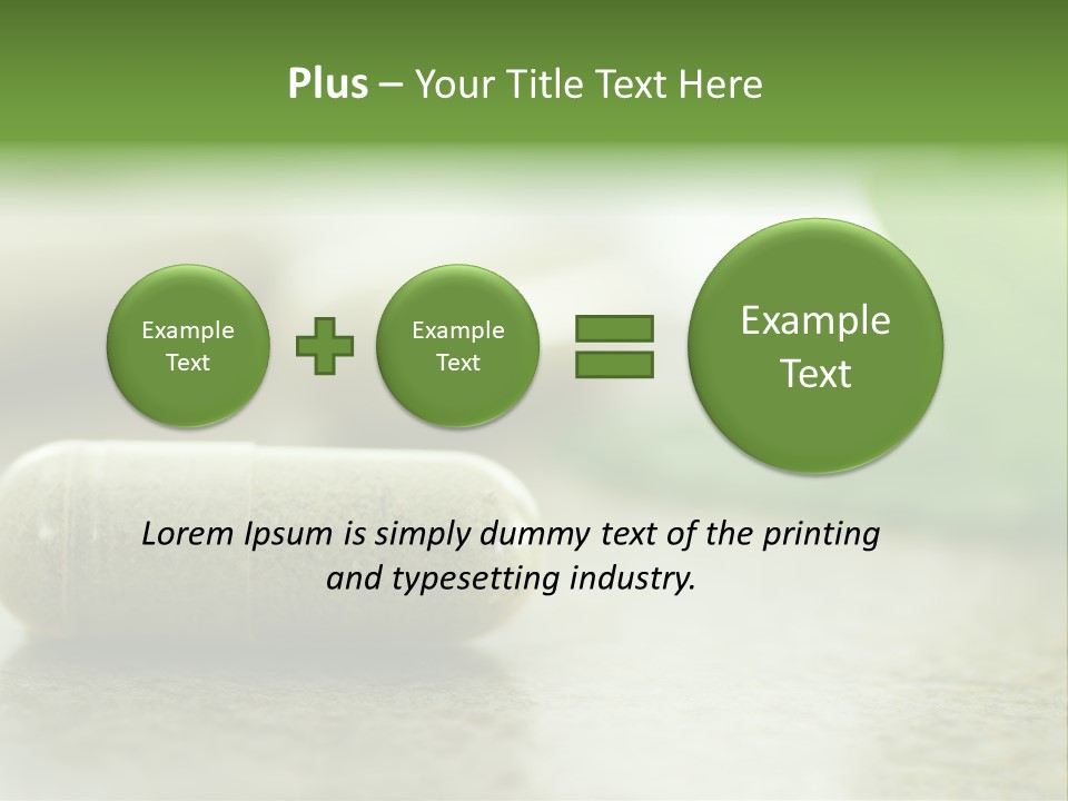 Medicine Brown Herbal Medicine PowerPoint Template