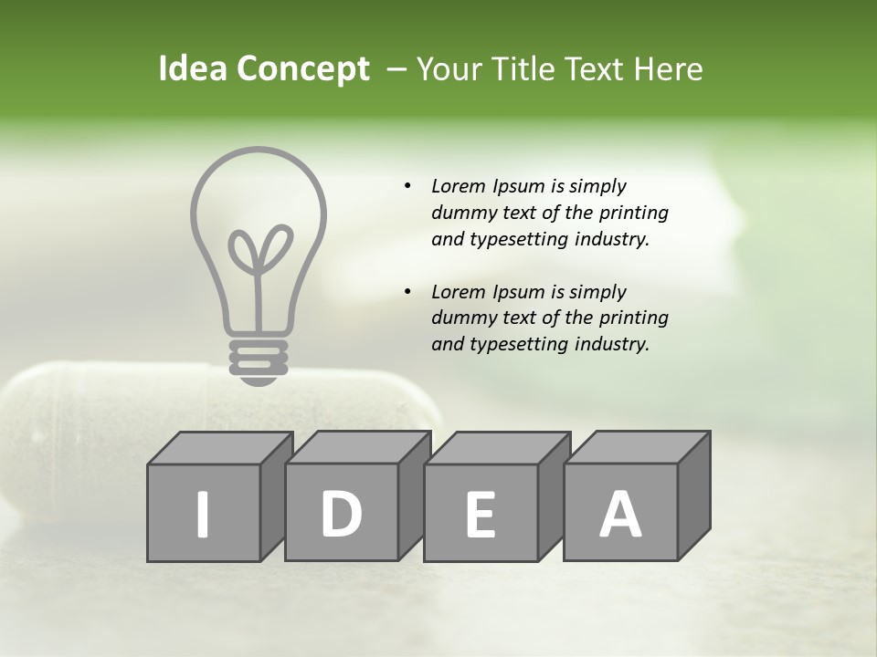 Medicine Brown Herbal Medicine PowerPoint Template