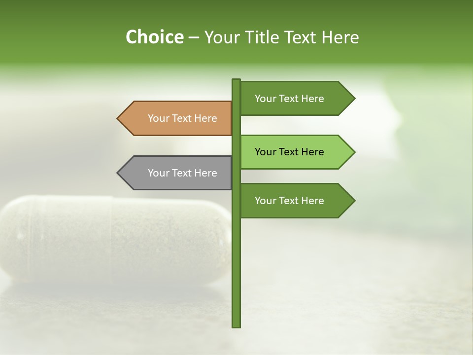 Medicine Brown Herbal Medicine PowerPoint Template