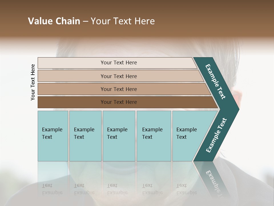 Woman Pensioner Age PowerPoint Template