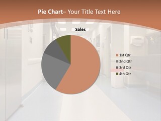 Clinic Corridor Male PowerPoint Template