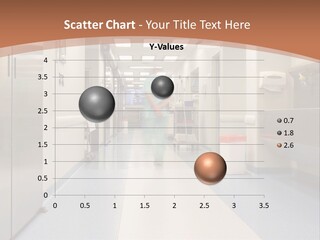 Clinic Corridor Male PowerPoint Template