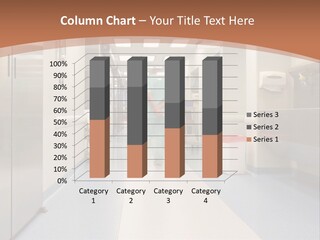 Clinic Corridor Male PowerPoint Template